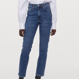 NWT H&M Vintage Slim High Waist & Ankle Jeans